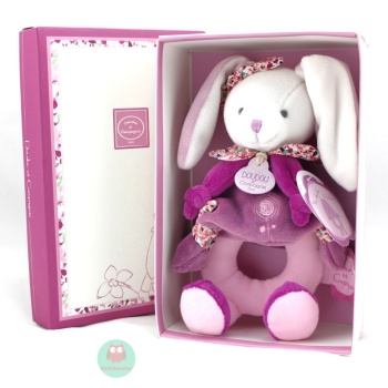 hochet_lapin_cerise_doudou_&_compagnie